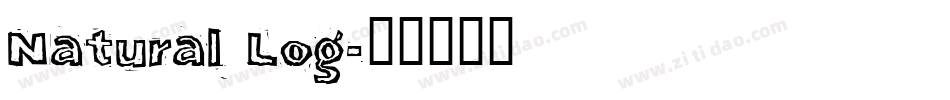 Natural Log字体转换